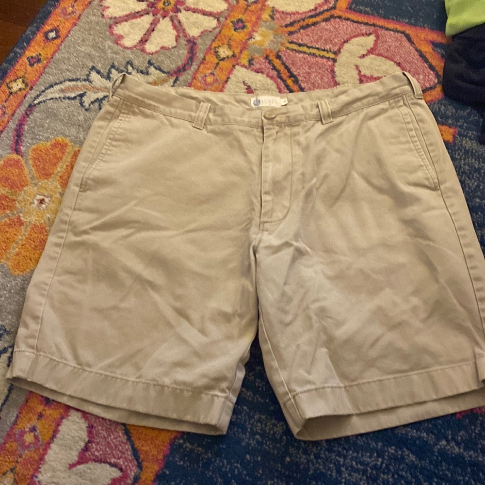 Jcrew khaki shorts size 36